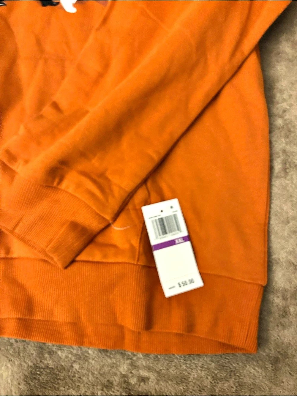 The Beatles Abbey Road Orange Hoodie Graphic Hoodie Orange XL - Picture 4 of 4